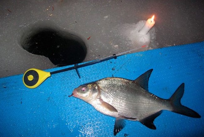Подготовка к ночной ловле леща зимой в проруби - «Зимняя рыбалка»